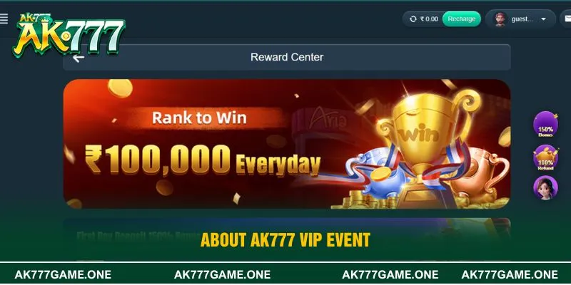 About AK777 VIP event