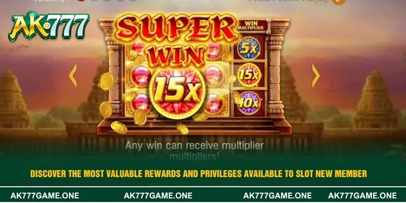 Discover the most valuable rewards and privileges available to slot new member