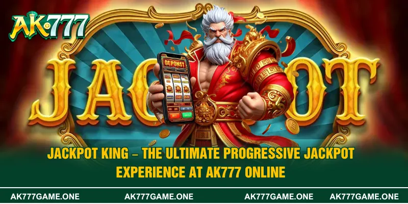 Jackpot King – The Ultimate Progressive Jackpot Experience at AK777 Online
