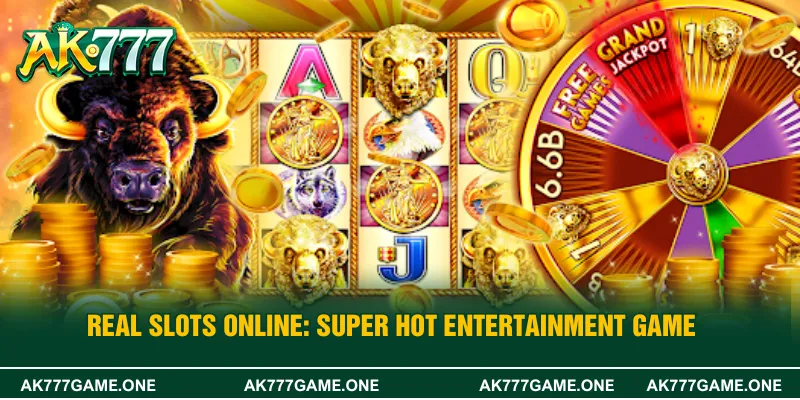 Real Slots Online: Super Hot Entertainment Game