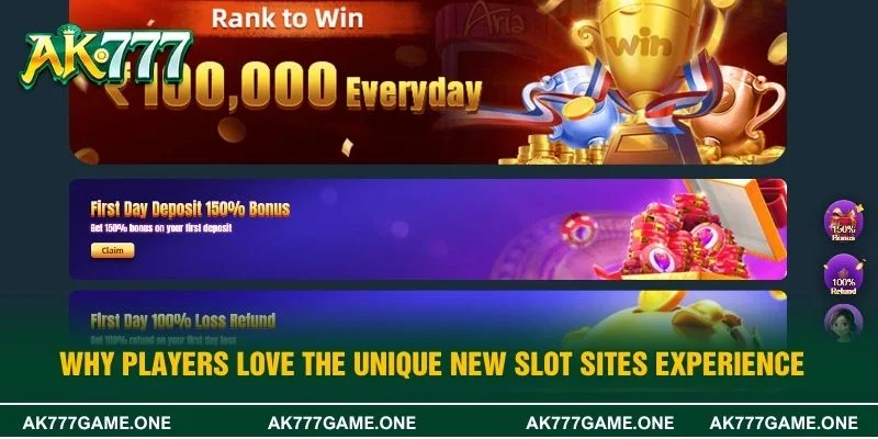 Why players love the unique new slot sites experience